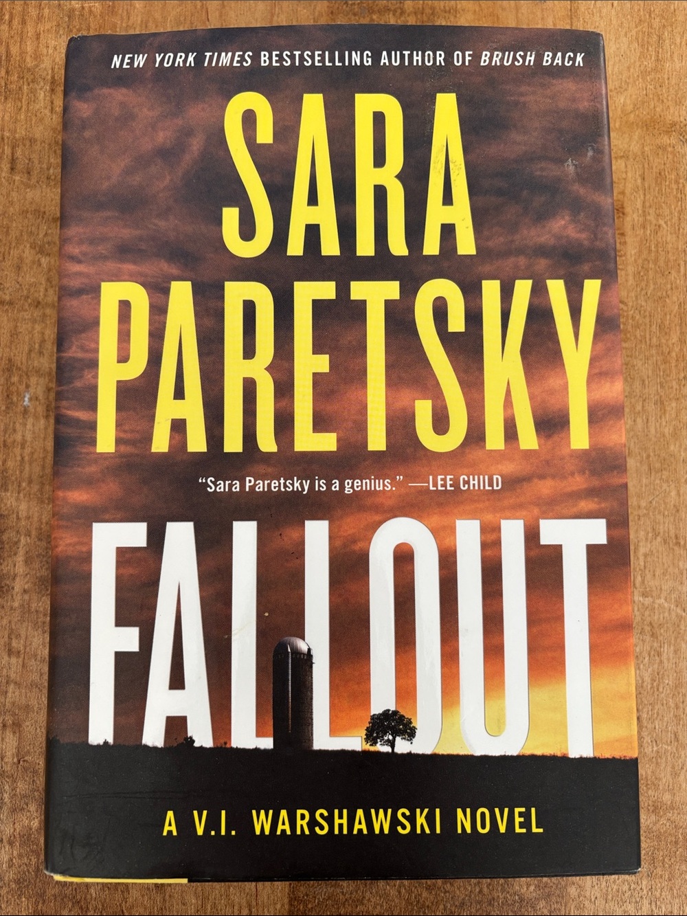 Fallout by Sara Paretsky - A V.I. Warshawski Novel Fiction Book
